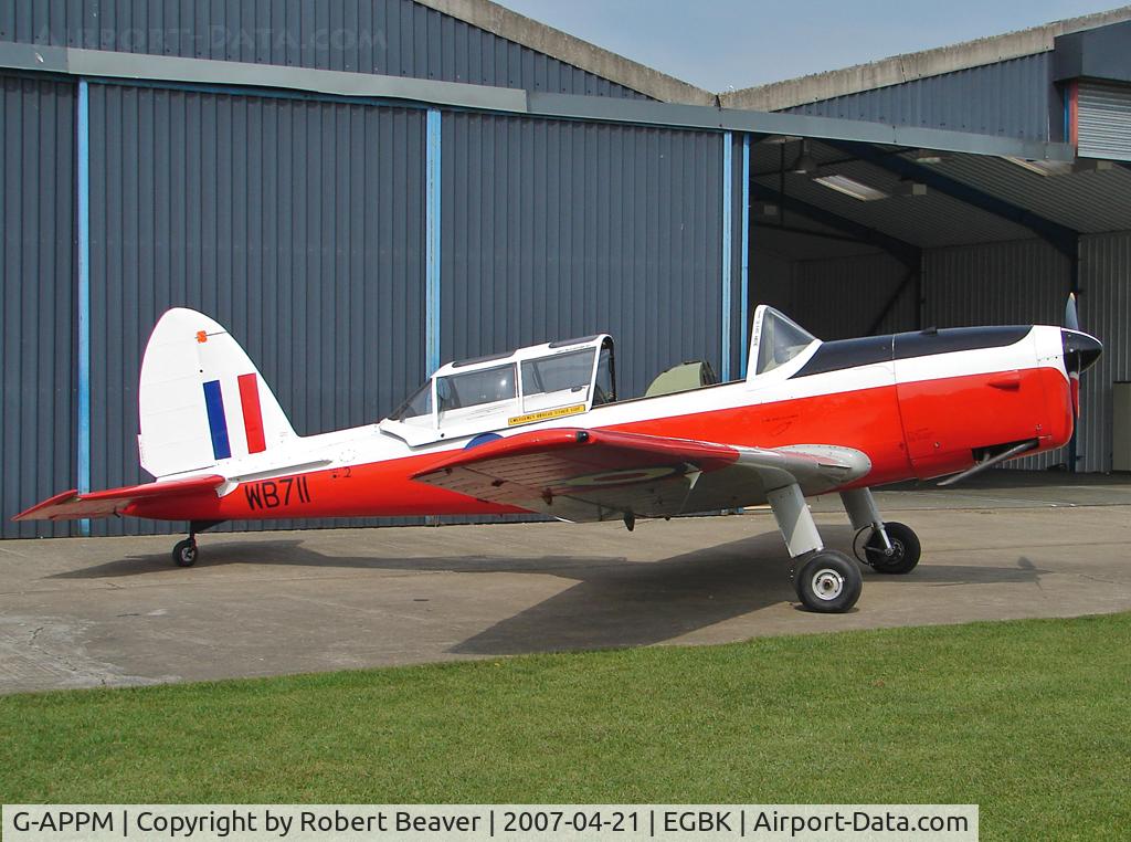 G-APPM, 1950 De Havilland DHC-1 Chipmunk 22 C/N C1/0159, D.H.C.1 Chipmunk 22