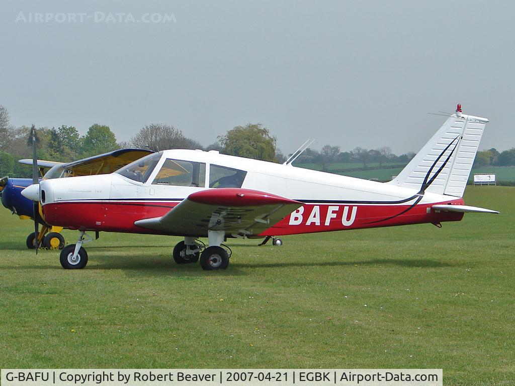 G-BAFU, 1965 Piper PA-28-140 Cherokee C/N 28-20759, Piper PA-28 140 Cherokee