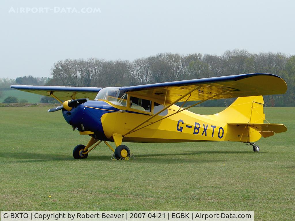 G-BXTO, 1967 Hindustan Aeronautics HAL-26 Pushpak C/N PK-128, Hindustan HAL-26 Push Pak