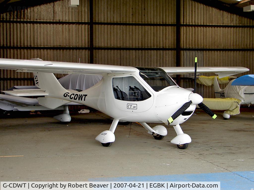 G-CDWT, 2006 Flight Design CTSW C/N 8162, Flight Design CTSW
