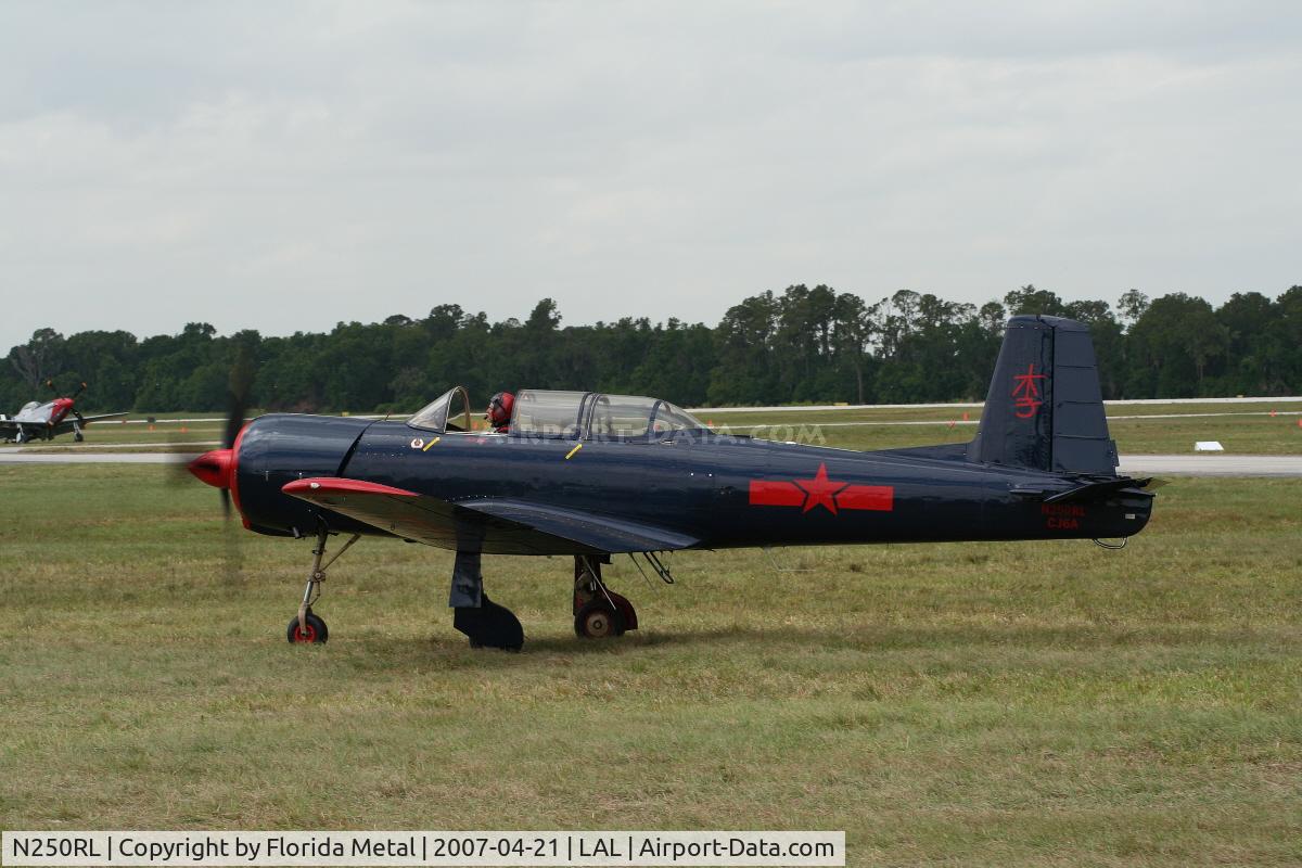 N250RL, 1968 Nanchang CJ-6A C/N 2432066, CJ6