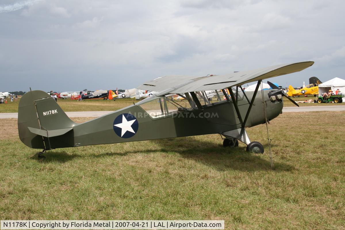 N1178K, 1947 Aeronca 0-58B Grasshopper C/N 058B-2472, L-3