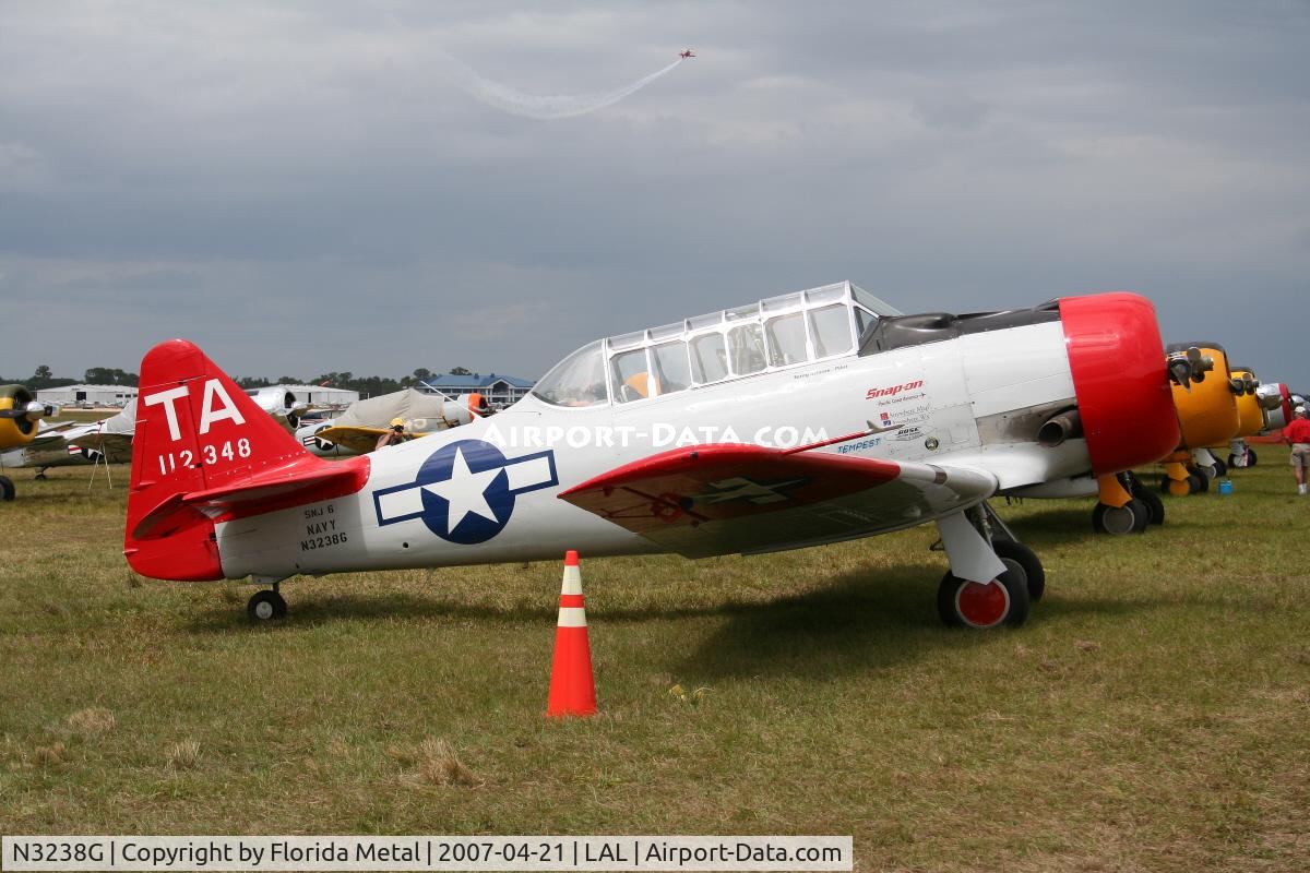 N3238G, 1959 North American SNJ-6 Texan C/N 121-43202, SNJ-6