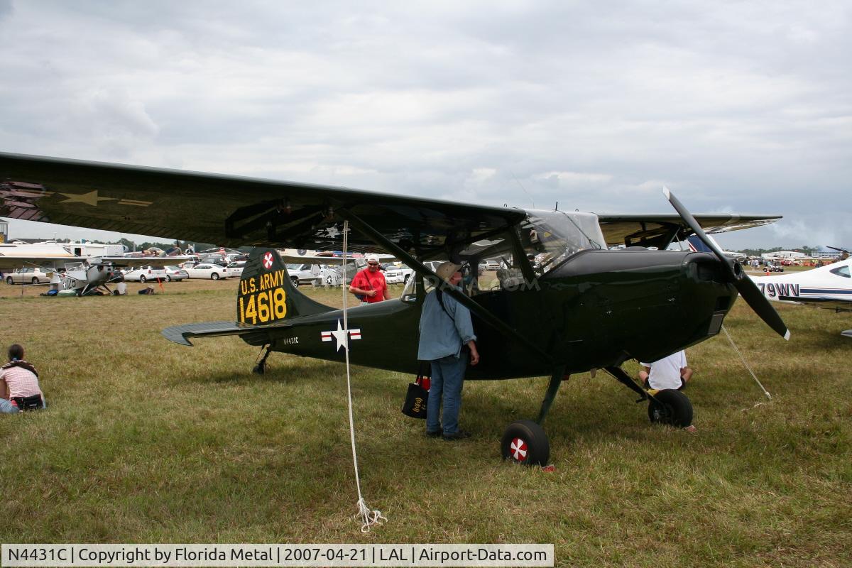 N4431C, Cessna L-19E Bird Dog C/N 24549, L-19