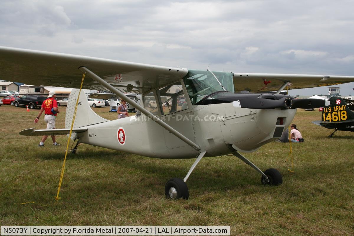 N5073Y, Cessna 305A C/N 21714, L-19