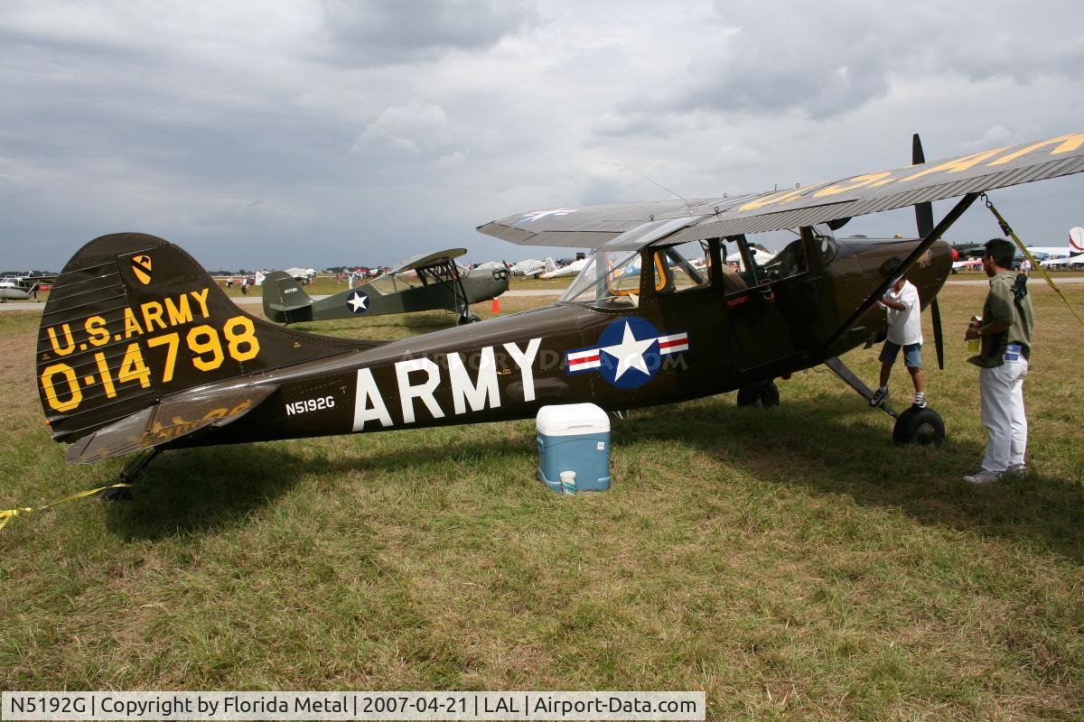 N5192G, 1951 Cessna 305A C/N 21683, L-19
