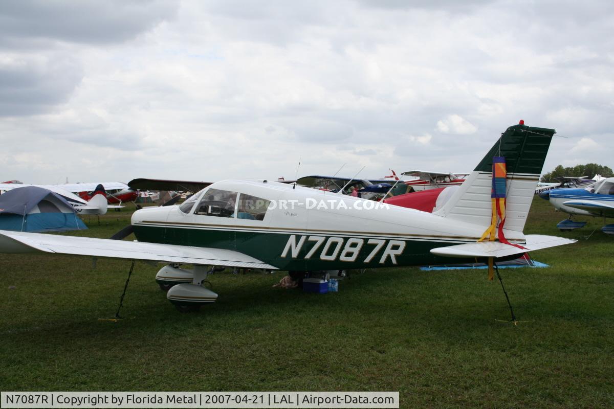 N7087R, 1966 Piper PA-28-140 C/N 28-21790, PA-28