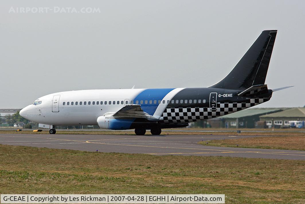 G-CEAE, 1974 Boeing 737-229 C/N 20912, Boeing 737 200