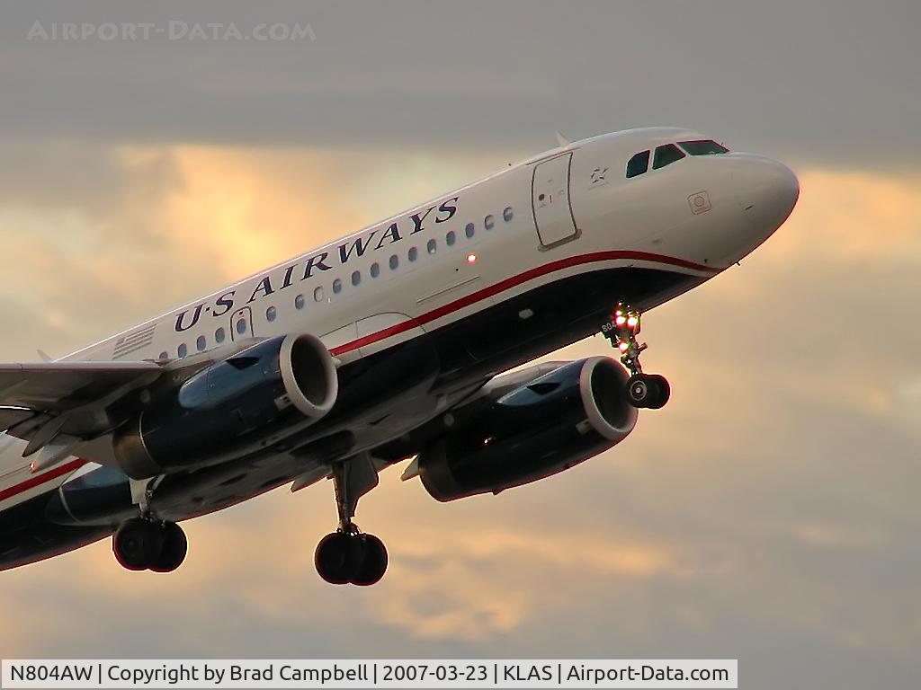 N804AW, 1999 Airbus A319-132 C/N 1043, US Airways / 1999 Airbus Industrie A319-132