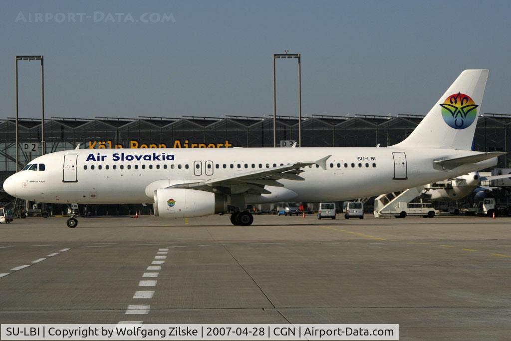 SU-LBI, 1997 Airbus A320-232 C/N 667, visitor