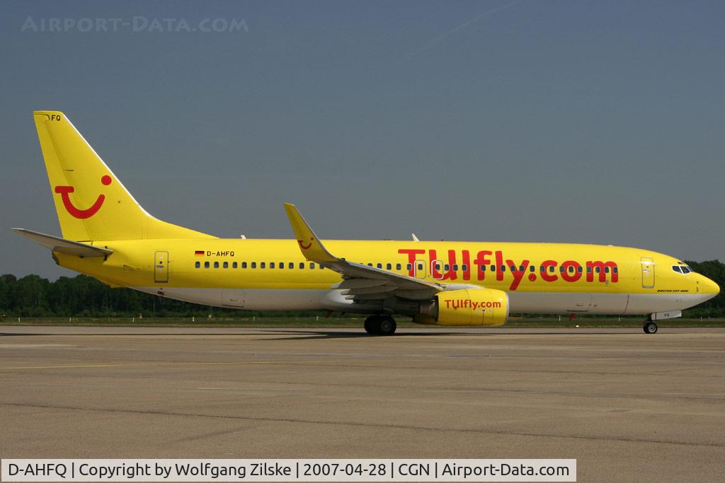 D-AHFQ, 2000 Boeing 737-8K5 C/N 27992, visitor