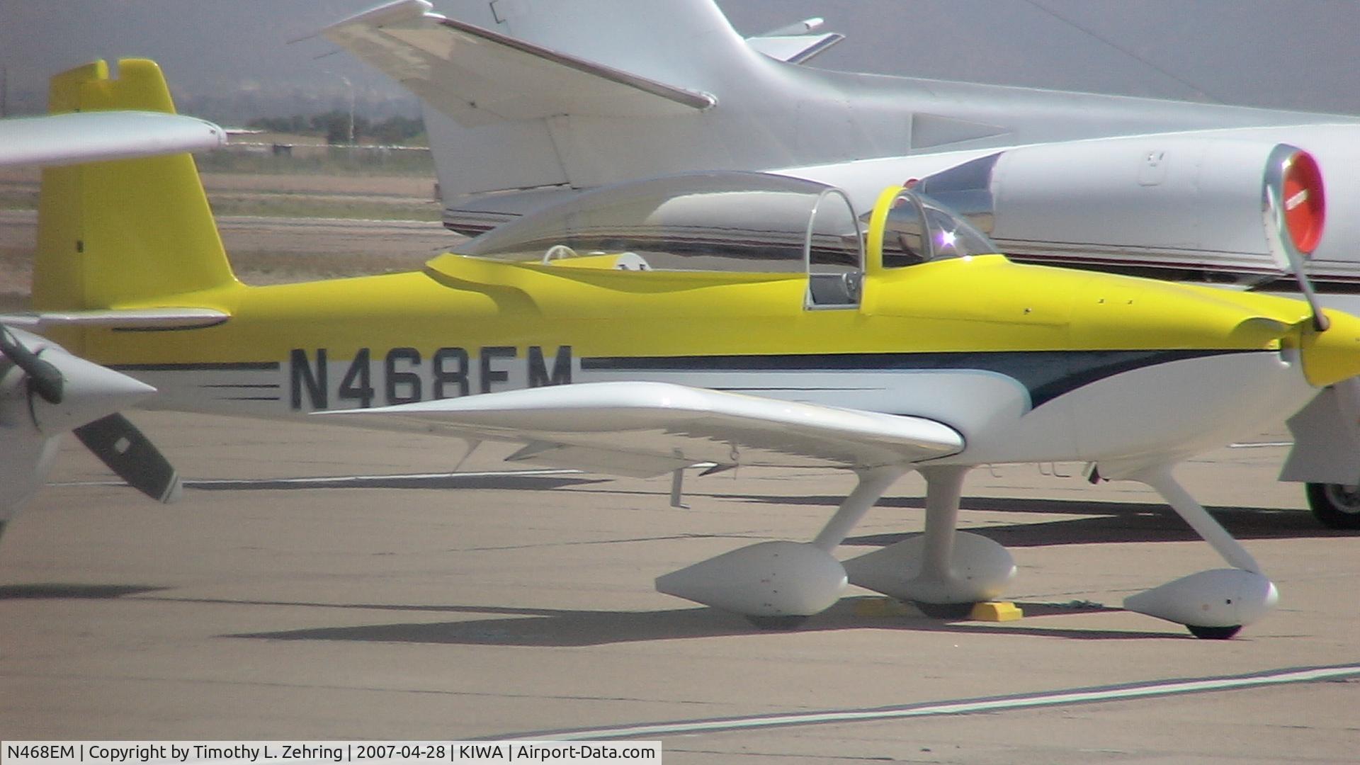 N468EM, 2004 Vans RV-8A C/N 81856, Experimental Aircraft - Mesa, AZ