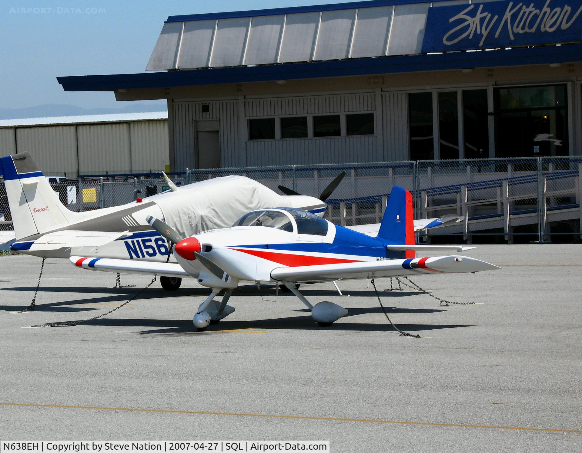 N638EH, 2003 Vans RV-6 C/N 60295, 2003 Hermanson VANS RV-6A homebuilt @ San Carlos, CA