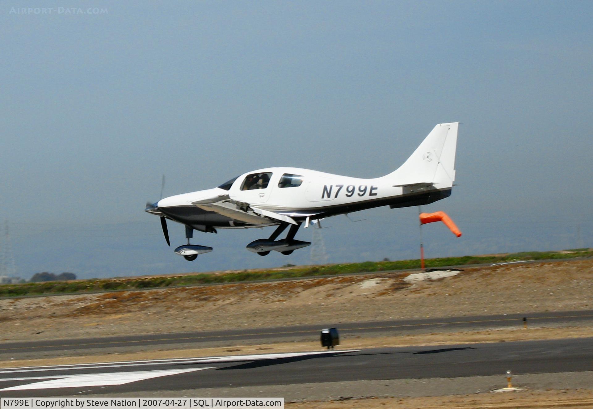 N799E, 2006 Columbia Aircraft Mfg LC41-550FG C/N 41620, 2006 Columbia Aircraft LC41-550FL shooting touch and goes @ San Carlos, CA