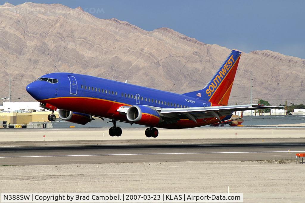N388SW, 1994 Boeing 737-3H4 C/N 26591, Southwest Airlines / 1994 Boeing 737-3H4