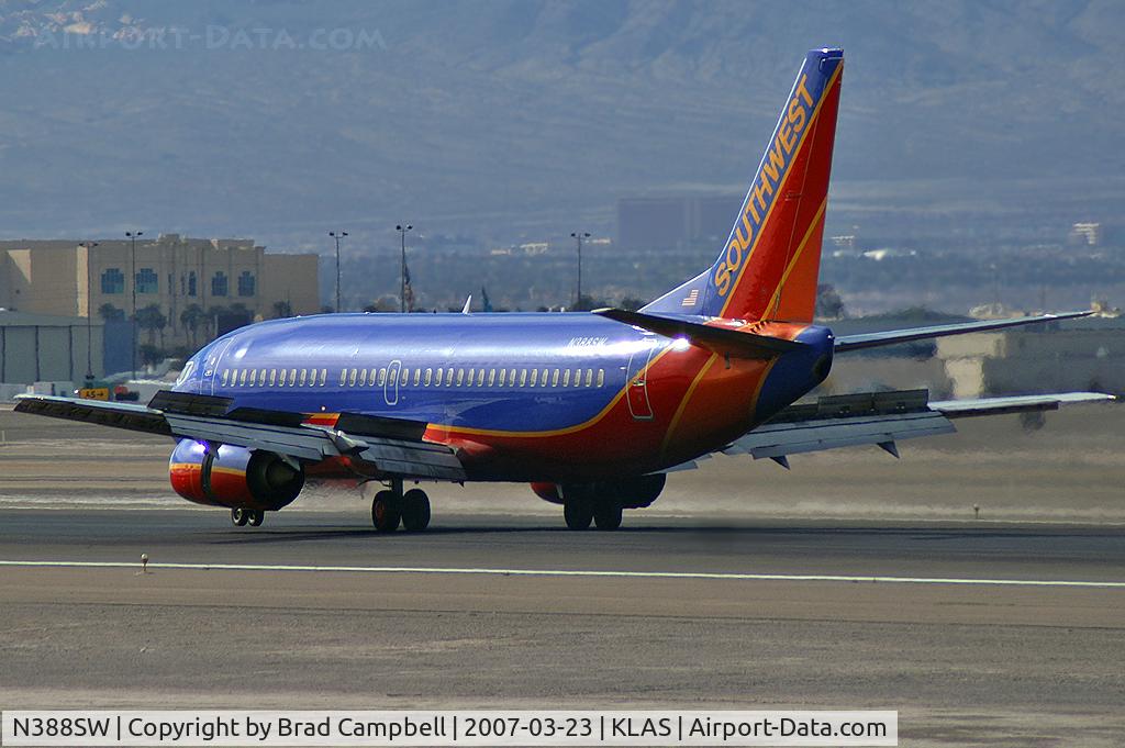 N388SW, 1994 Boeing 737-3H4 C/N 26591, Southwest Airlines / 1994 Boeing 737-3H4