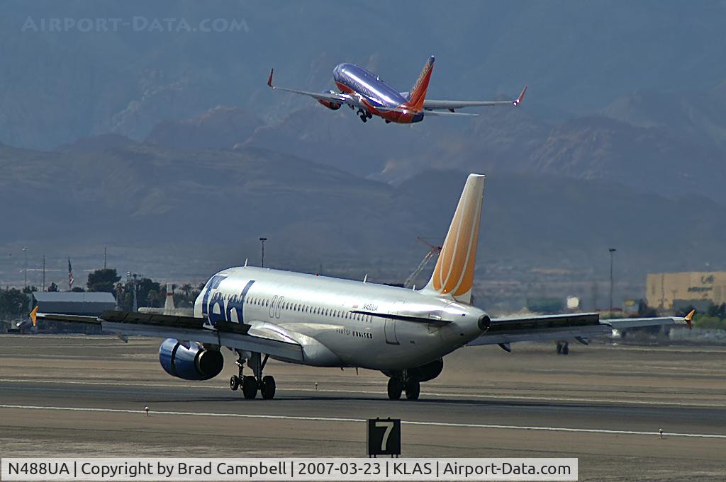 N488UA, 2001 Airbus A320-232 C/N 1680, Ted Airlines / 2002 Airbus Industrie A320-232