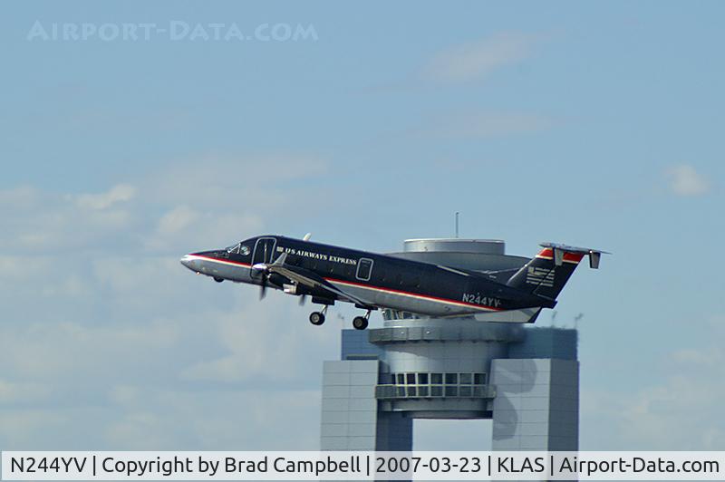 N244YV, 1996 Beech 1900D C/N UE-244, US Airways Express - Mesa Airlines / 1996 Beech 1900D