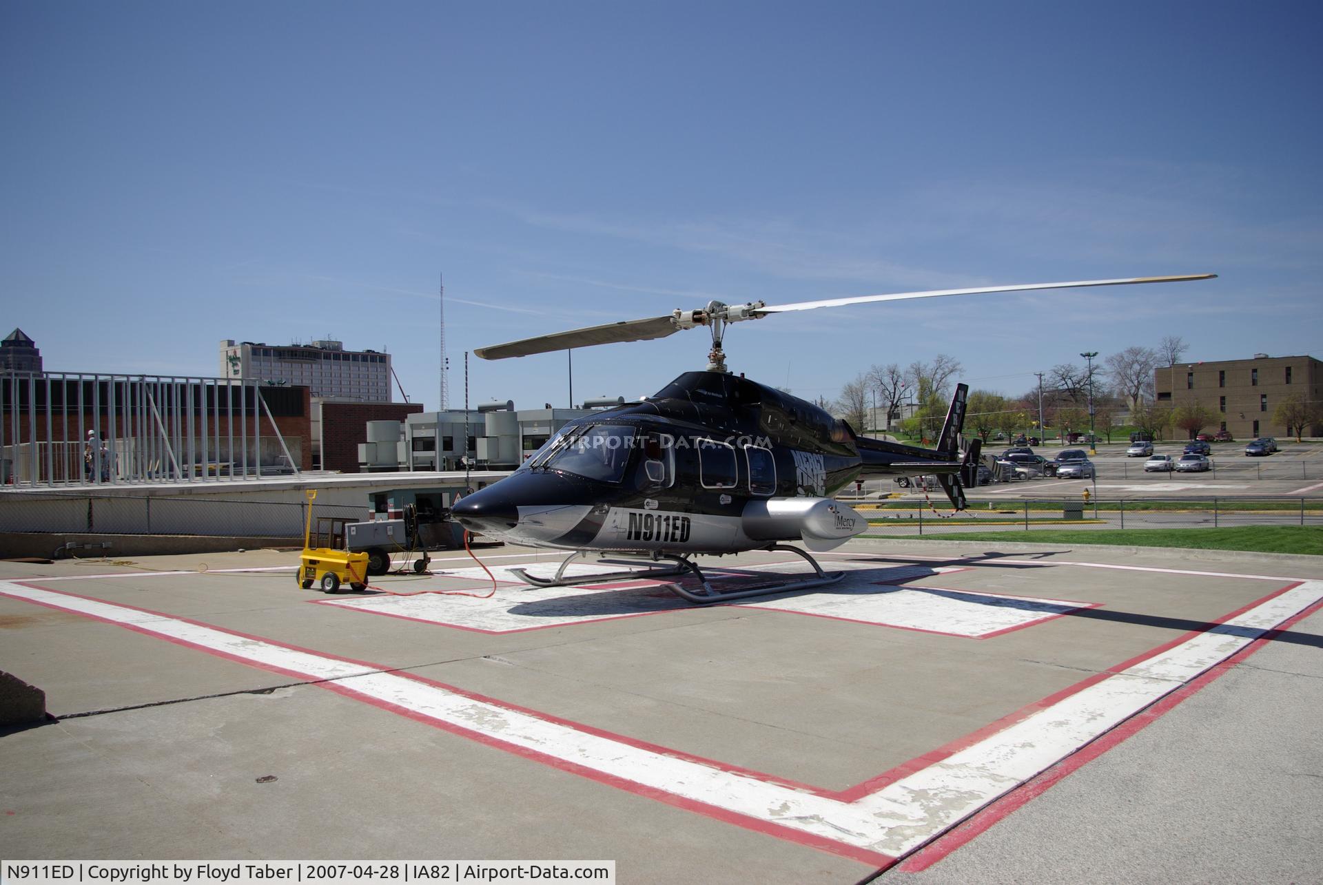 N911ED, 1986 Bell 222U C/N 47551, Mercy Air Life
