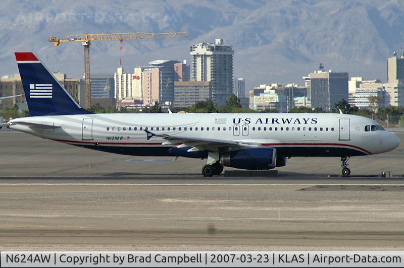 N624AW, 1989 Airbus A320-231 C/N 55, US Airways / 1989 Airbus Industrie A320-231