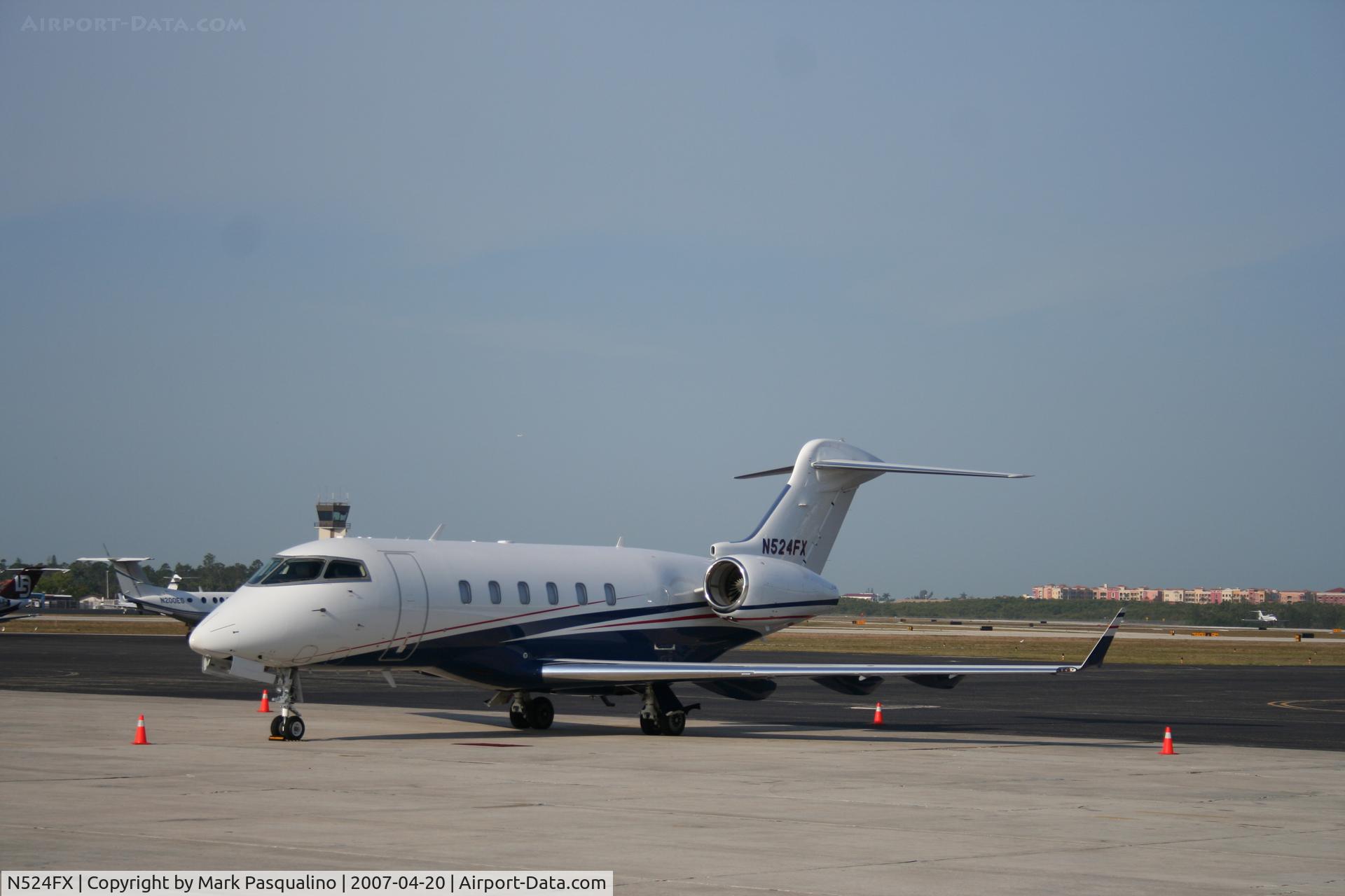 N524FX, 2006 Bombardier Challenger 300 (BD-100-1A10) C/N 20095, BD-100-1A10