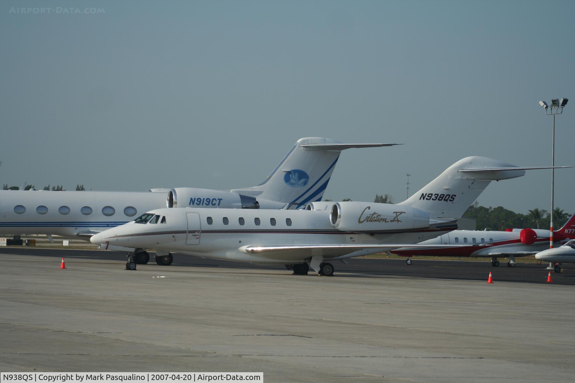 N938QS, 2001 Cessna 750 Citation X Citation X C/N 750-0183, Cessna 750