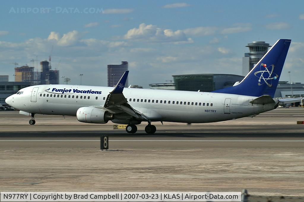 N977RY, 2004 Boeing 737-86N C/N 32740, Funjet / 2004 Boeing 737-86N