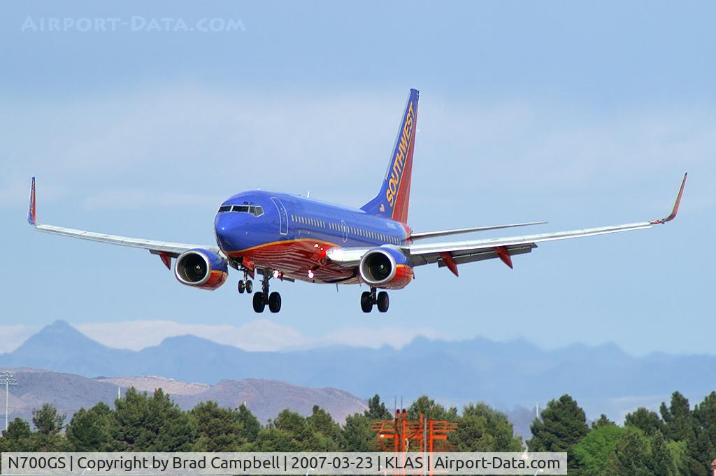 N700GS, 1997 Boeing 737-7H4 C/N 27835, Southwest Airlines / 1997 Boeing 737-7H4
