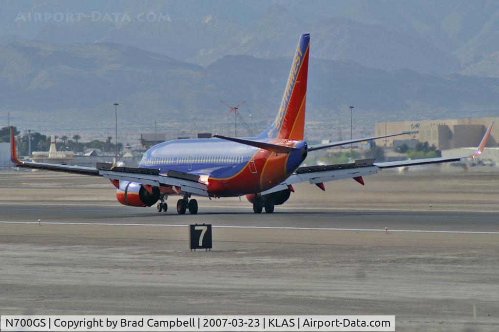 N700GS, 1997 Boeing 737-7H4 C/N 27835, Southwest Airlines / 1997 Boeing 737-7H4