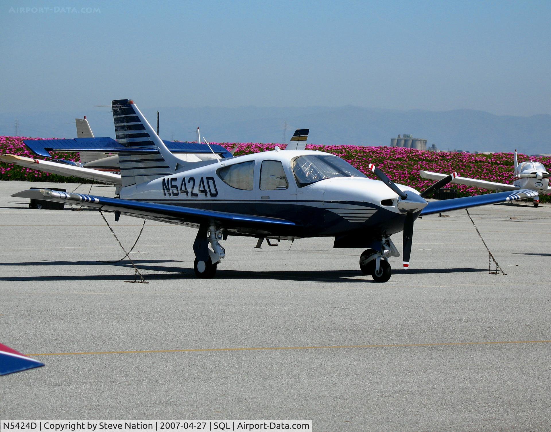 N5424D, 2000 Rockwell Commander 114TC C/N 20028, 2000 Commander Aircraft Co 114TC @ San Carlos, CA