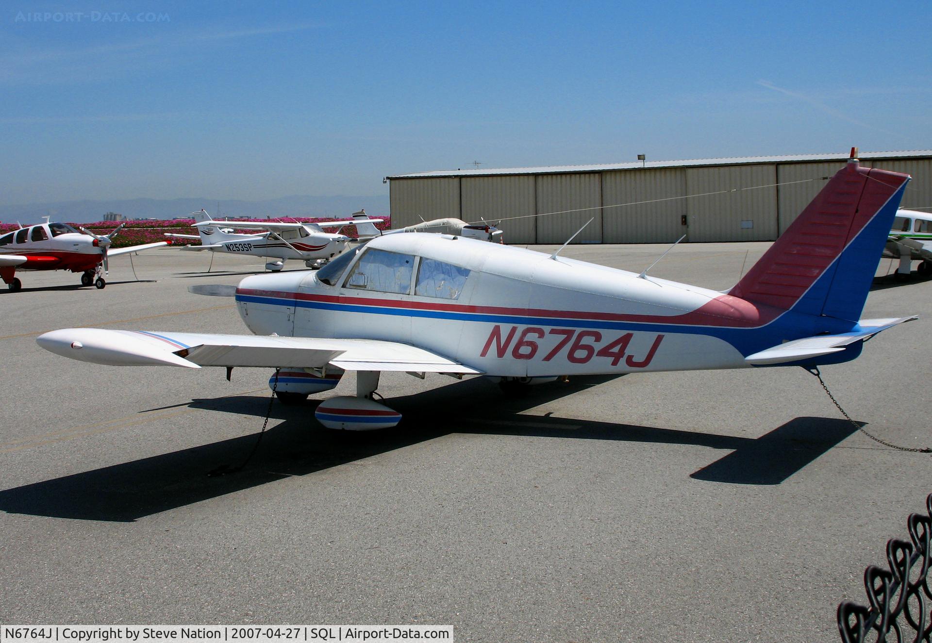 N6764J, 1968 Piper PA-28-140 C/N 28-24488, 1968 Piper PA-28-140 @ San Carlos, CA