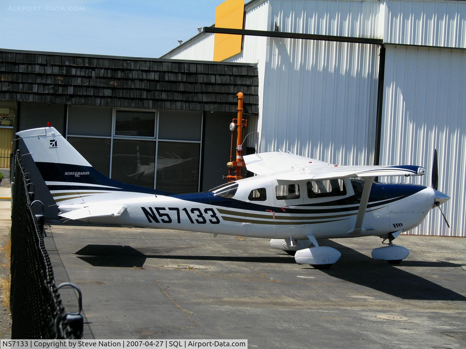 N57133, 2005 Cessna T206H Turbo Stationair C/N T20608522, 2005 Cessna T206H @ San Carlos, CA