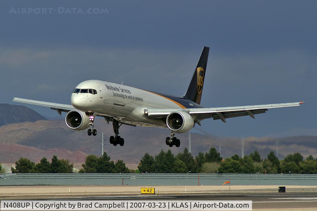 N408UP, 1988 Boeing 757-24APF C/N 23730, United Parcel Service - 'UPS' / 1988 Boeing 757-24APF
