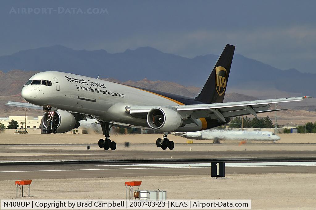 N408UP, 1988 Boeing 757-24APF C/N 23730, United Parcel Service - 'UPS' / 1988 Boeing 757-24APF