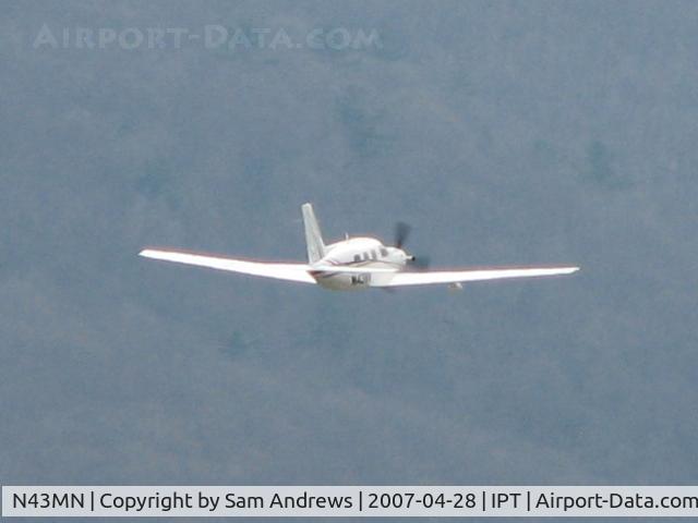 N43MN, Piper PA-46-500TP C/N 4697205, The gear come up fast in this plane