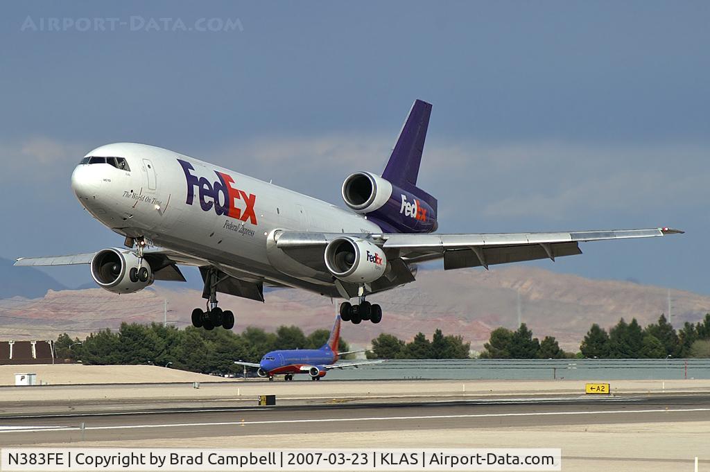 N383FE, 1973 McDonnell Douglas MD-10-10F C/N 46616, Federal Express - 'FedEx' / 1973 Mcdonnell Douglas MD-10-10F