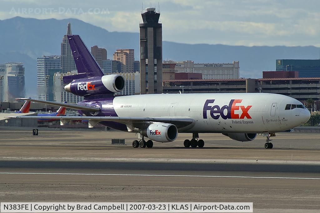 N383FE, 1973 McDonnell Douglas MD-10-10F C/N 46616, Federal Express - 'FedEx' / 1973 Mcdonnell Douglas MD-10-10F