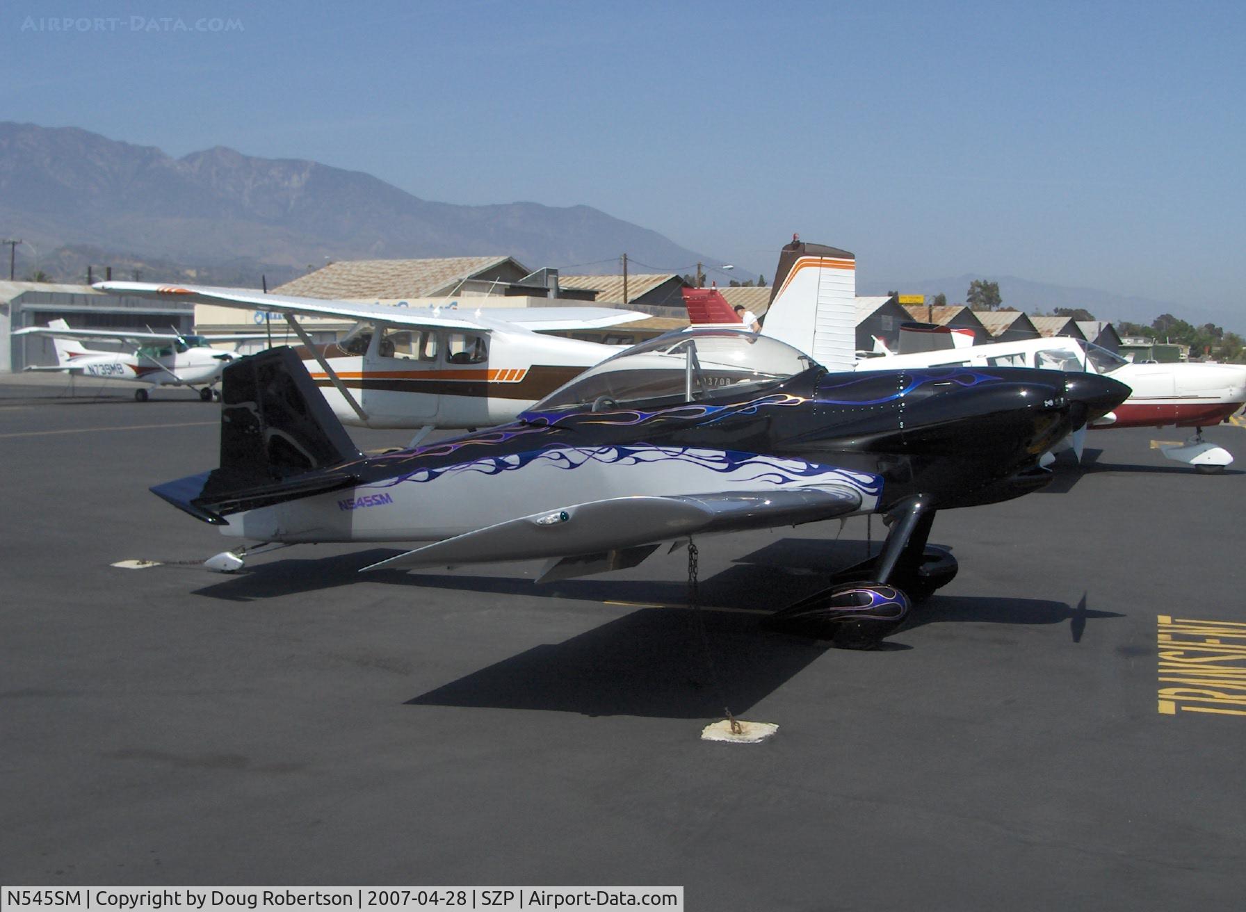 N545SM, 1999 Vans RV-4 C/N 545, 1999 Marsh VAN's RV-4, Lycoming IO-320