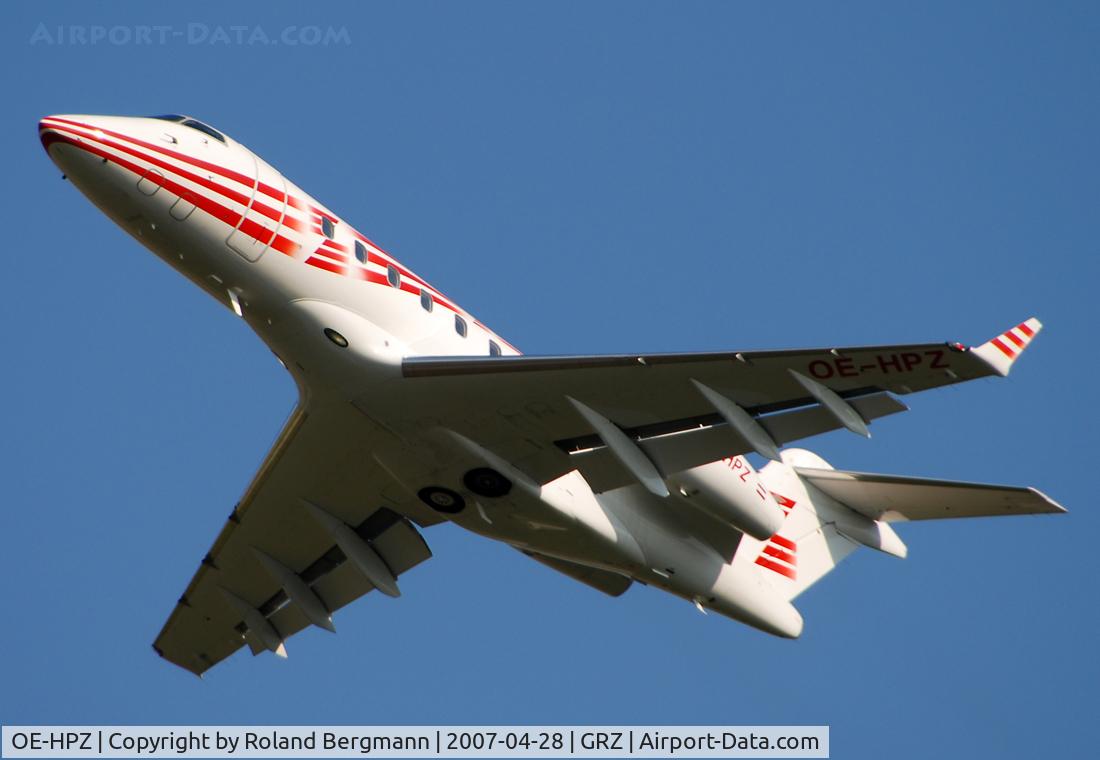 OE-HPZ, 2005 Bombardier Challenger 300 (BD-100-1A10) C/N 20047, Bombardier BD-100-1A10 Challenger 300