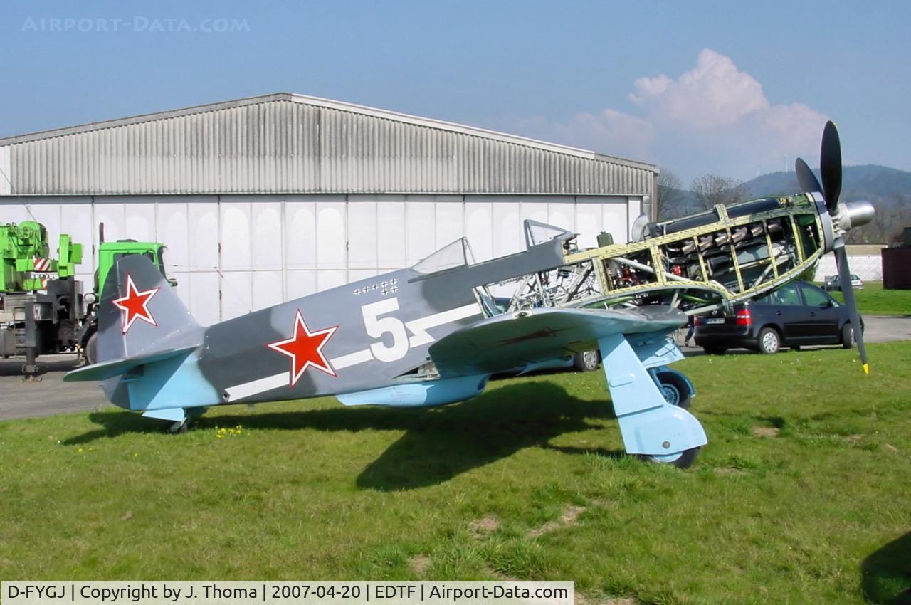 D-FYGJ, 1996 Yakovlev Yak-3U C/N 0470204, Yakovlev YAK-3U