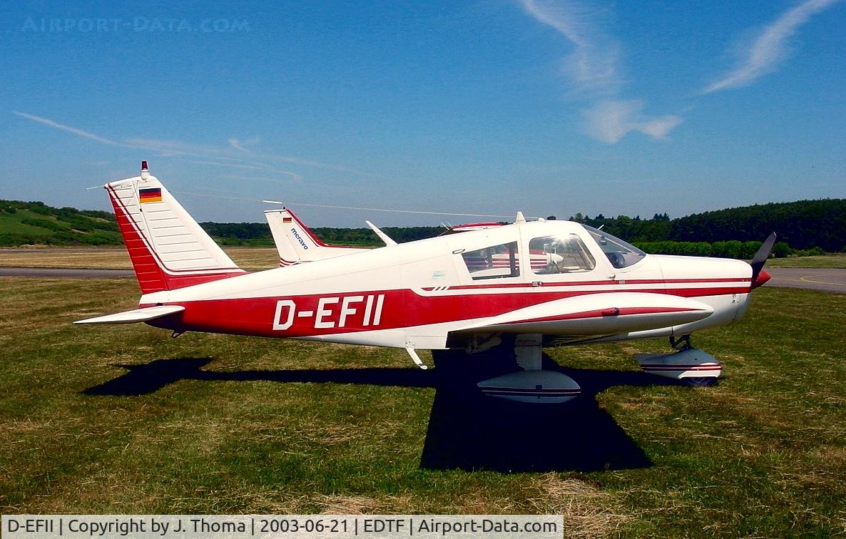 D-EFII, Piper PA-28-140 Cherokee E C/N 28-7225106, Piper PA-28-140 Cherokee
