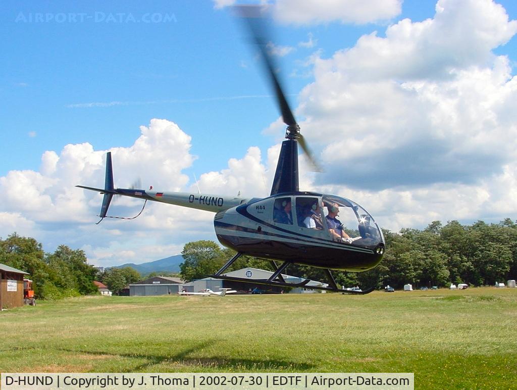 D-HUND, Robinson R44 Astro C/N 0126, Robinson R-44 Astro
