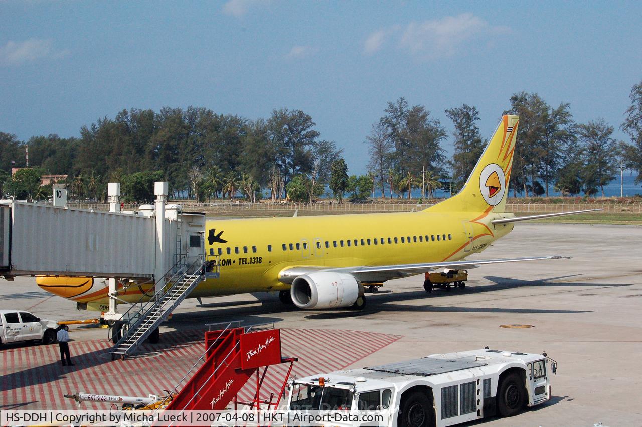 HS-DDH, 1994 Boeing 737-4H6 C/N 27191, At Phuket