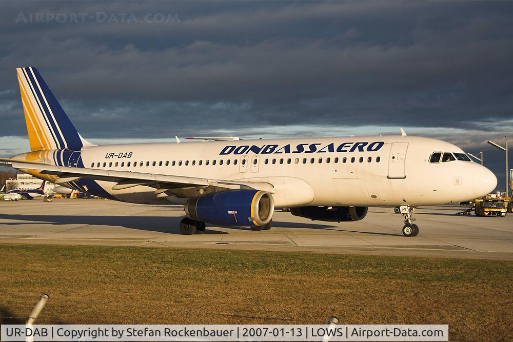 UR-DAB, 1991 Airbus A320-231 C/N 230, A320 of Donbassaero.