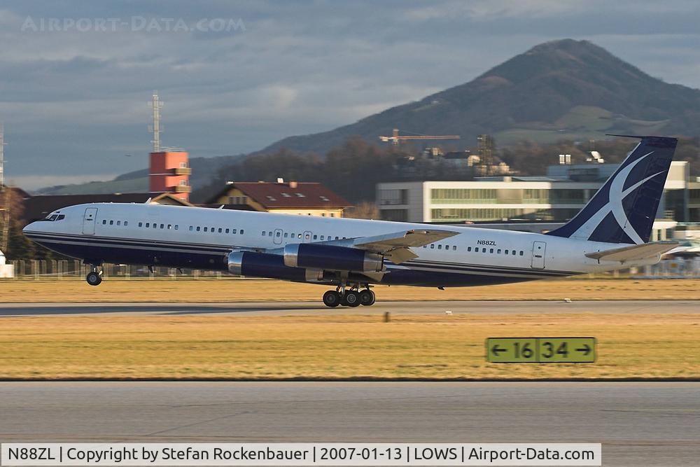 N88ZL, 1965 Boeing 707-330B C/N 18928, Special visitor from America.