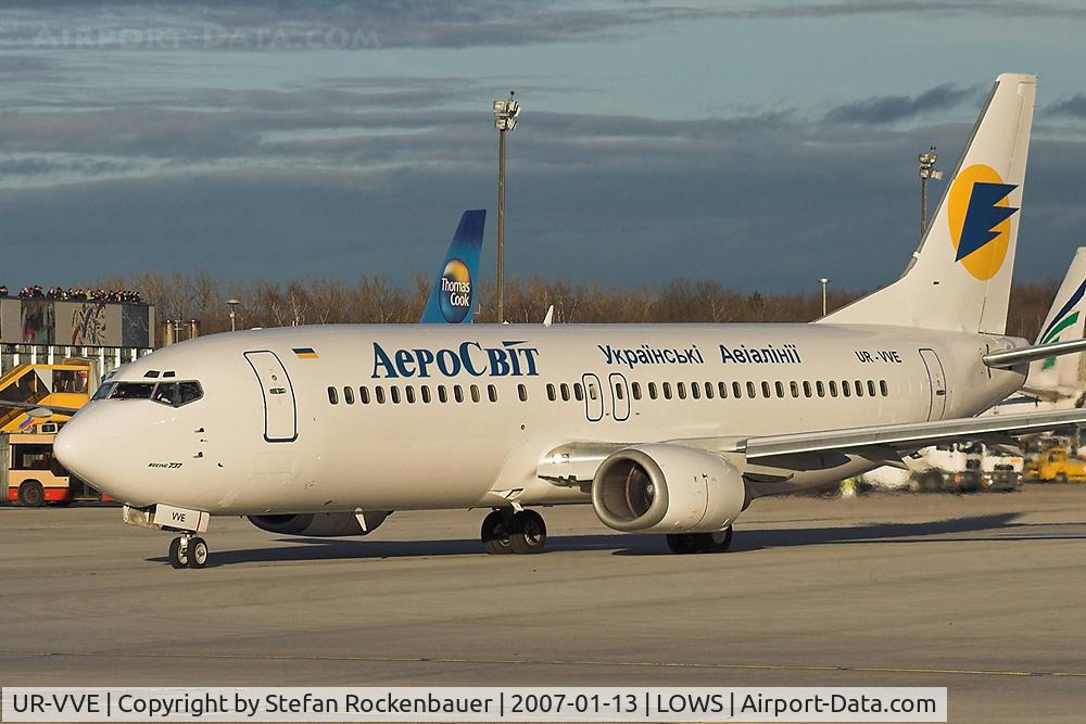 UR-VVE, 1989 Boeing 737-448 C/N 24521, Ukrainian 737.