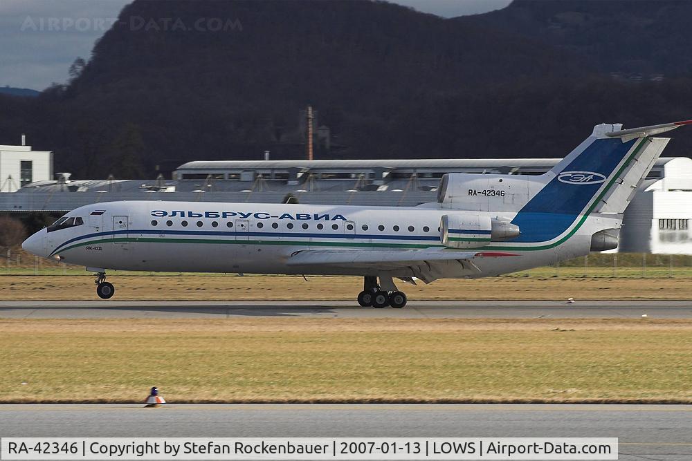 RA-42346, 1987 Yakovlev Yak-42D C/N 4520423708311, Verc nice YAK.