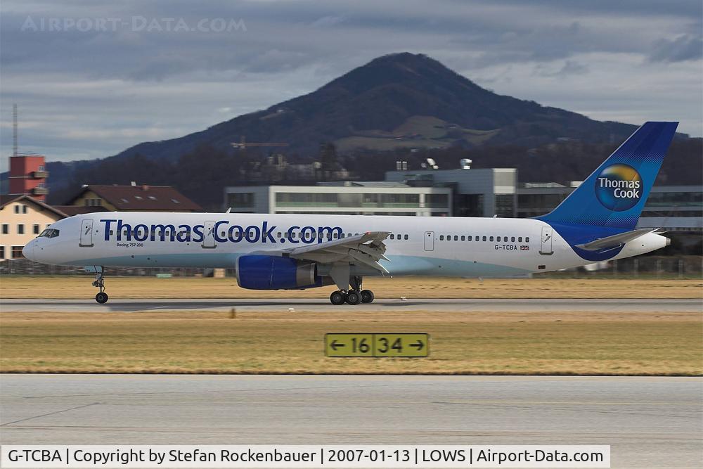 G-TCBA, 1998 Boeing 757-28A C/N 28203, Thomas Cook 757.