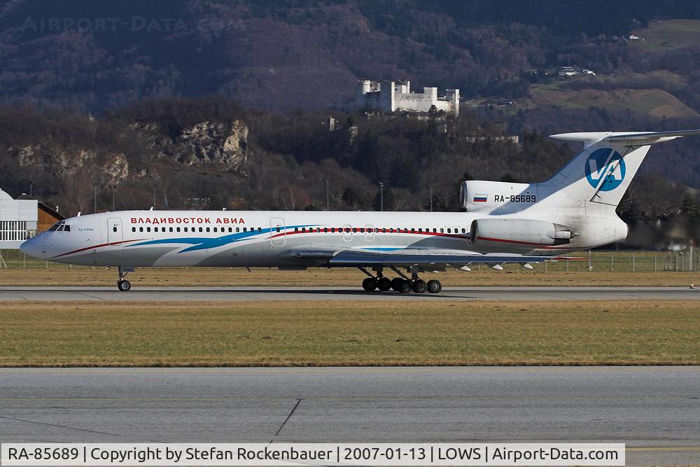 RA-85689, 1990 Tupolev Tu-154M C/N 90A860, TU with 