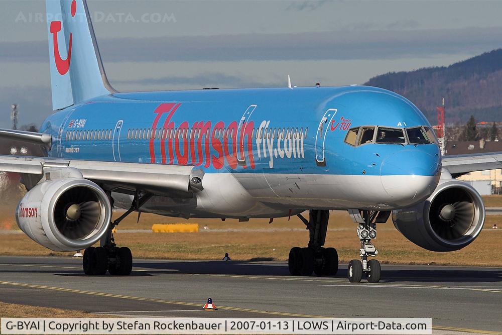 G-BYAI, 1993 Boeing 757-204 C/N 26967, I love the 757-200.